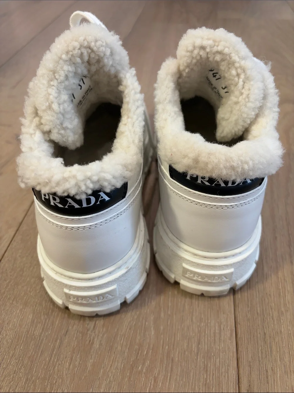 Prada chunky platform